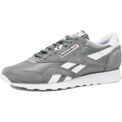 Reebok Zapatillas clásicas Unisex de Nailon RS para Adultos, Pure Grey 5 FTWR White FTWR White, 40 EU Reebok Zapatillas clásicas Unisex de Nailon RS para Adultos, Pure Grey 5 FTWR White FTWR White, 40 EU