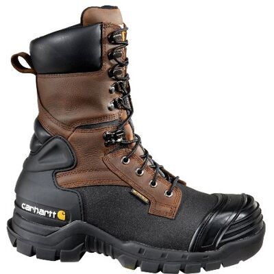 Carhartt Men's 10" Waterproof Insulated PAC Composite Toe Boot Carhartt Men's 10" Waterproof Insulated PAC Composite Toe Boot