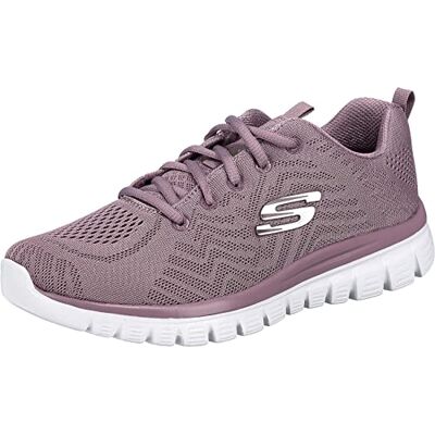 Skechers Graceful Get Connected Regular, Zapatillas Mujer, Lavender, 37 EU Skechers Graceful Get Connected Regular, Zapatillas Mujer, Lavender, 37 EU