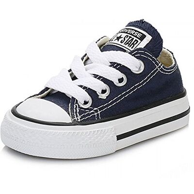 Converse Chuck Taylor Inf C/T A/S Ox, Zapatillas De Estar Por Casa Unisex Niños, Azul (Blue), 18 EU Converse Chuck Taylor Inf C/T A/S Ox, Zapatillas De Estar Por Casa Unisex Niños, Azul (Blue), 18 EU