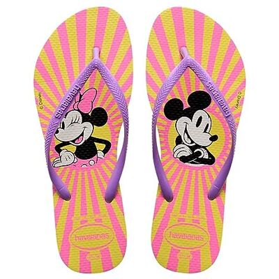 Havaianas Slim Disney FlipFlop Mujer Yellow Pixel 41 EU Havaianas Slim Disney FlipFlop Mujer Yellow Pixel 41 EU