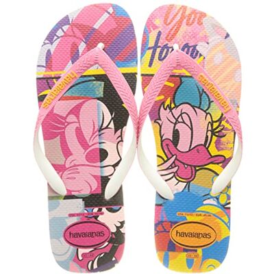 Havaianas Disney Stylish FlipFlop Unisex adulto Macaron Pink 45 EU Havaianas Disney Stylish FlipFlop Unisex adulto Macaron Pink 45 EU