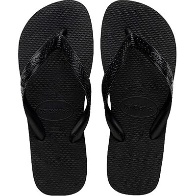 Havaianas Top (Mini Me), Sandalias Unisex Niños, Black, 23/24 Havaianas Top (Mini Me), Sandalias Unisex Niños, Black, 23/24