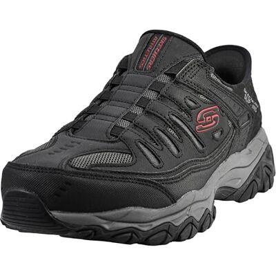 Skechers Afterburn M. Fit Ridgeburn Slip-in Black/Charcoal 9 4E Extra Wide Skechers Afterburn M. Fit Ridgeburn Slip-in Black/Charcoal 9 4E Extra Wide