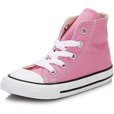 Converse Chuck Taylor Inft C/T Allstar Hi Zapatillas de Estar por casa, Bebé-niños, Rosa (Pink 650), 18 EU (2 Infantil UK) Converse Chuck Taylor Inft C/T Allstar Hi Zapatillas de Estar por casa, Bebé-niños, Rosa (Pink 650), 18 EU (2 Infantil UK)