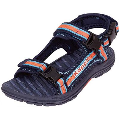 Kappa Unisex Niños Sandalia con Pulsera, Azul (Navy/Coral 6729), 25 EU Kappa Unisex Niños Sandalia con Pulsera, Azul (Navy/Coral 6729), 25 EU