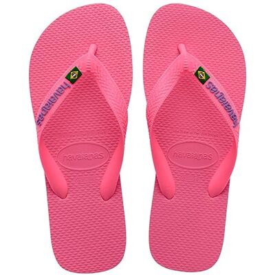 Havaianas Brasil Logo (Mini Me) FlipFlop Unisex niños Crystal Rose 23 EU Havaianas Brasil Logo (Mini Me) FlipFlop Unisex niños Crystal Rose 23 EU