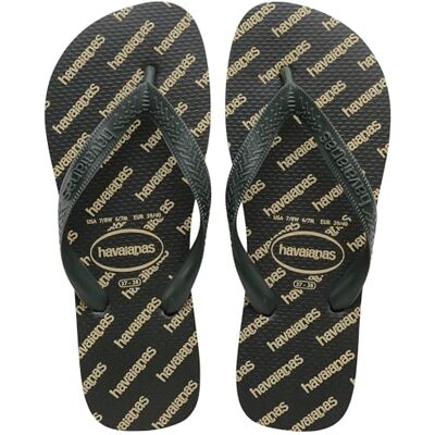 Havaianas Top Logomanía Essentials, Chanclas Cómodas, Duraderas y Ligeras, Detalles de Logos en la Suela, Adultos Unisex Havaianas Top Logomanía Essentials, Chanclas Cómodas, Duraderas y Ligeras, Detalles de Logos en la Suela, Adultos Unisex
