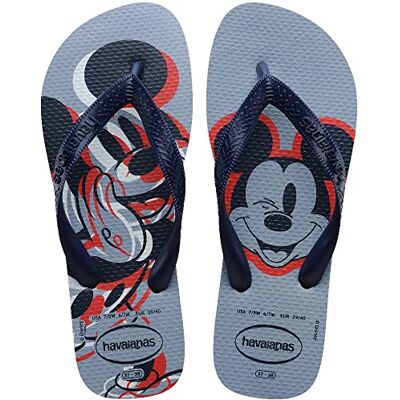 Havaianas Top Disney, Chanclas Unisex adulto, Azul Viento, 41/42 EU Havaianas Top Disney, Chanclas Unisex adulto, Azul Viento, 41/42 EU