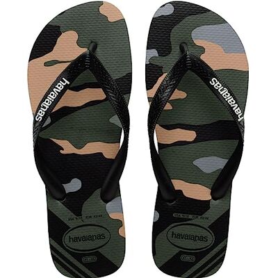 Havaianas Top Camu FlipFlop Hombre Green Olive/Black 35 EU Havaianas Top Camu FlipFlop Hombre Green Olive/Black 35 EU