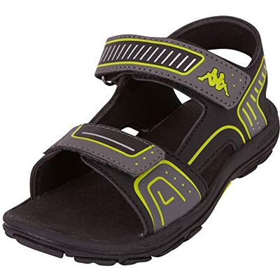Kappa Niños Mocasín, 1133 Black/Lime, 26 EU Kappa Niños Mocasín, 1133 Black/Lime, 26 EU