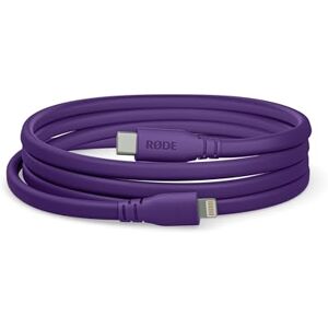 RØDE SC19 Cable, USB-C a Lightning, 1.5 m, morado RØDE SC19 Cable, USB-C a Lightning, 1.5 m, morado