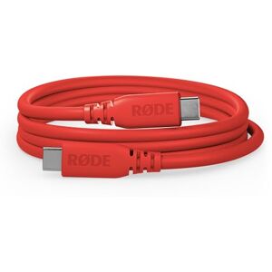 RØDE Cable SC27 USB-C a USB-C SuperSpeed para transferencia de datos rápida de hasta 5 Gbps y suministro de energía de 60W (2m, rojo) RØDE Cable SC27 USB-C a USB-C SuperSpeed para transferencia de datos rápida de hasta 5 Gbps y suministro de energía de 60W (2m, rojo)