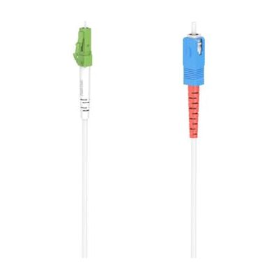 Hama Netzwerkkabel LC/APC (W) zu SC/UPC (M) 5,0m Glasfaser halogenfrei, Knickschutzmanschette, LWL, Gigabit Ethernet Support weiß (00200766) Marca Hama Netzwerkkabel LC/APC (W) zu SC/UPC (M) 5,0m Glasfaser halogenfrei, Knickschutzmanschette, LWL, Gigabit Ethernet Support weiß (00200766) Marca