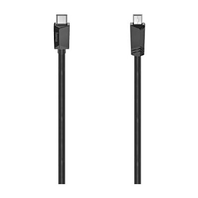 Hama Cable USB-C, macho USB-C Mini USB-B, USB 2.0, 480 Mbit/s, 0,75 m Hama Cable USB-C, macho USB-C Mini USB-B, USB 2.0, 480 Mbit/s, 0,75 m