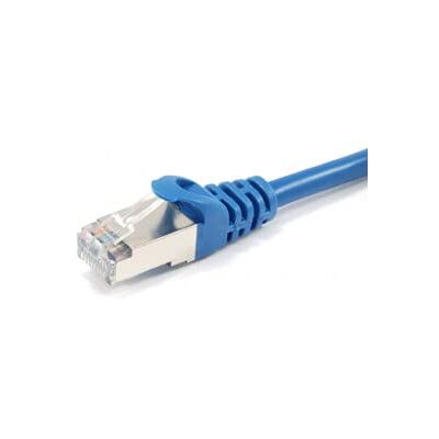 Equip Ligawo Cable de Pares Trenzados RJ45 (Cat. 6A, S/FTP, PIMF, 0,5 m), Color Azul Equip Ligawo Cable de Pares Trenzados RJ45 (Cat. 6A, S/FTP, PIMF, 0,5 m), Color Azul