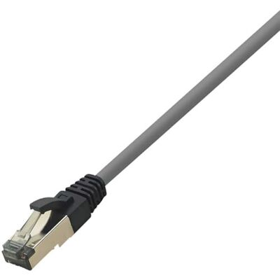 LogiLink Professional Premium Cable de Red (Cat. 8.1, 1,5 m), Color Gris Claro LogiLink Professional Premium Cable de Red (Cat. 8.1, 1,5 m), Color Gris Claro