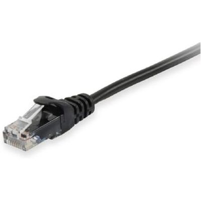 Equip 603153 Cable de conexión U/UTP (cat. 6A, 1,5 m), color negro Equip 603153 Cable de conexión U/UTP (cat. 6A, 1,5 m), color negro