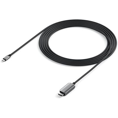 SATECHI Cable USB-C a HDMI 2.1, 8K@60Hz y 4K@120Hz Compatible con Thunderbolt 3/4, para MacBook Air/Pro/Neo, iPad Air/Pro, portátiles Windows y más SATECHI Cable USB-C a HDMI 2.1, 8K@60Hz y 4K@120Hz Compatible con Thunderbolt 3/4, para MacBook Air/Pro/Neo, iPad Air/Pro, portátiles Windows y más
