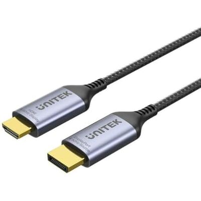UNITEK Cable DisplayPort V1610A01 Negro 1,8 m Marca EAN: 4894160052230 UNITEK Cable DisplayPort V1610A01 Negro 1,8 m Marca EAN: 4894160052230