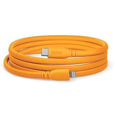 RØDE SC19 Cable, USB-C a Lightning, 1.5 m, naranja RØDE SC19 Cable, USB-C a Lightning, 1.5 m, naranja