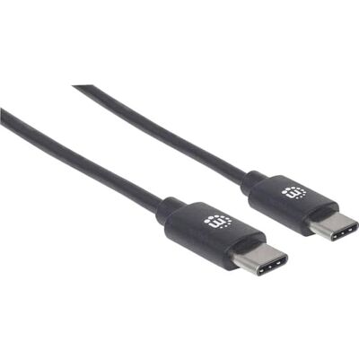 Manhattan Cable USB Negro Negro 0,5 m Schwarz Manhattan Cable USB Negro Negro 0,5 m Schwarz