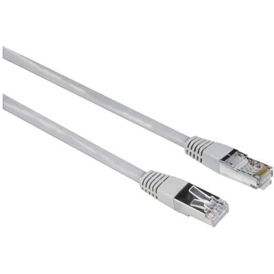Hama 00200921 RJ45 Cable de red (conector Cat 5e F/UTP, 30 m), color gris Hama 00200921 RJ45 Cable de red (conector Cat 5e F/UTP, 30 m), color gris