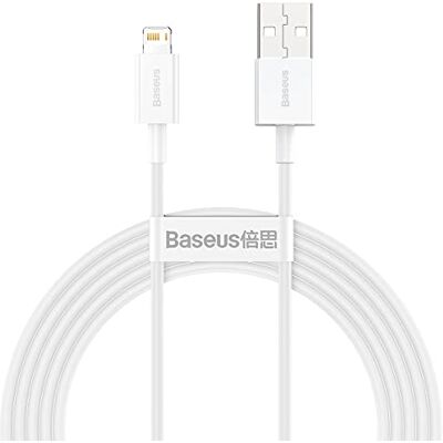 Baseus Cable USB para cargar blanco Baseus Cable USB para cargar blanco