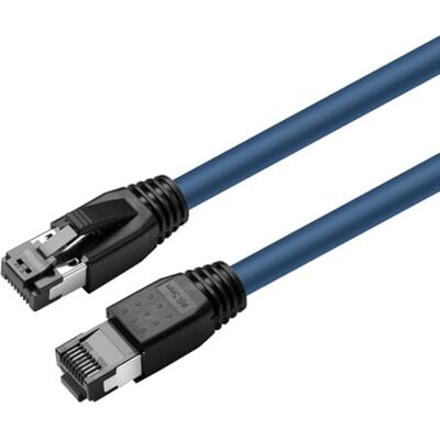 MicroConnect CAT8.1 S/FTP 0,25m Blue LSZH Marca MicroConnect CAT8.1 S/FTP 0,25m Blue LSZH Marca