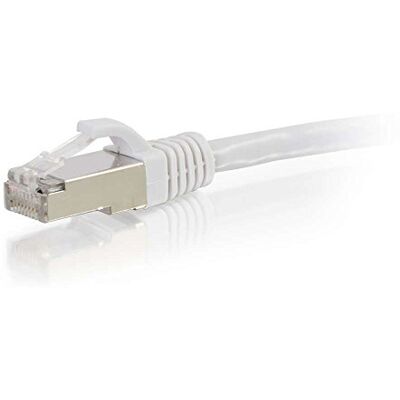 C2G Cable de conexión de Red Cat6a blindado (STP) Cable de conexión RJ-45 (M) a RJ-45 (M) 10 m STP Cat 6a Moldeado, sin enganches, Trenzado Blanco C2G Cable de conexión de Red Cat6a blindado (STP) Cable de conexión RJ-45 (M) a RJ-45 (M) 10 m STP Cat 6a Moldeado, sin enganches, Trenzado Blanco