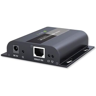Techly 361865 Receptor adicional Extender HDMI IR sobre cable Cat.6 120 m Negro Techly 361865 Receptor adicional Extender HDMI IR sobre cable Cat.6 120 m Negro