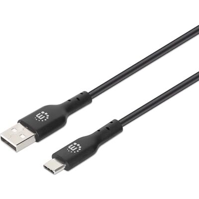 Manhattan Cable USB Negro Negro 0,5 m Schwarz Manhattan Cable USB Negro Negro 0,5 m Schwarz