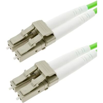 Techly Professional 107821 Cable de Fibra óptica LC/LC 50/125 (15 m, OM5), Color Verde Marino Techly Professional 107821 Cable de Fibra óptica LC/LC 50/125 (15 m, OM5), Color Verde Marino