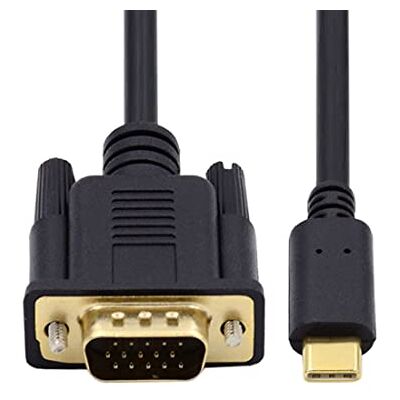 chenyang Cable USB C a VGA USB 3.1 Tipo C a VGA RGB 1080P 60Hz Cable Monitor para Ordenador Portátil 1.8M chenyang Cable USB C a VGA USB 3.1 Tipo C a VGA RGB 1080P 60Hz Cable Monitor para Ordenador Portátil 1.8M