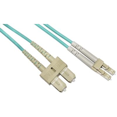 LINK - LC a SC Duplex OM3 50/125 - Cable de fibra óptica LINK - LC a SC Duplex OM3 50/125 - Cable de fibra óptica
