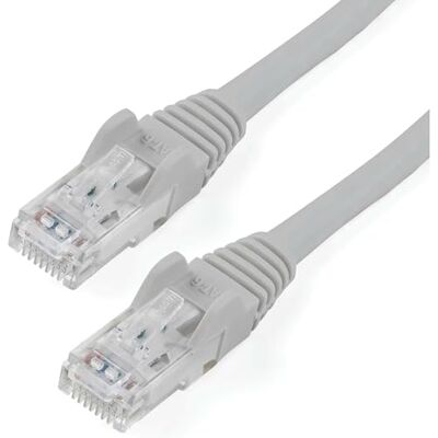 StarTech .com N6PATCH125GR Cable de Red (38,1 m, Cat6, U/UTP (UTP), RJ-45, RJ-45, Gris) StarTech .com N6PATCH125GR Cable de Red (38,1 m, Cat6, U/UTP (UTP), RJ-45, RJ-45, Gris)