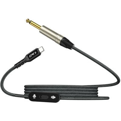 J&D Cable USB C a 6.35 mm, Cable de Audio 2 en 1, Soporta Grabación y Reproducción de Audio, Cable TS con Botón de Interruptor, Compatible con iPhone 15/15 Plus/15 Pro/15 Pro Max, Negro, 2 m J&D Cable USB C a 6.35 mm, Cable de Audio 2 en 1, Soporta Grabación y Reproducción de Audio, Cable TS con Botón de Interruptor, Compatible con iPhone 15/15 Plus/15 Pro/15 Pro Max, Negro, 2 m