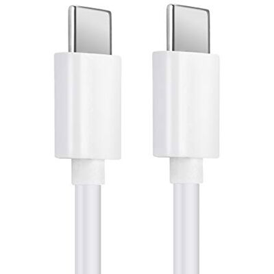 CELLONIC 1x USB C Type C Cable de datos compatible con Motorola edge 60 pro 2.0, 1m, PVC, blanco, para Motorola edge 60 neo, fusion, Motorola edge 60, 70, 50, Signature, Moto G84 5G, g57 power, 50 Neo CELLONIC 1x USB C Type C Cable de datos compatible con Motorola edge 60 pro 2.0, 1m, PVC, blanco, para Motorola edge 60 neo, fusion, Motorola edge 60, 70, 50, Signature, Moto G84 5G, g57 power, 50 Neo