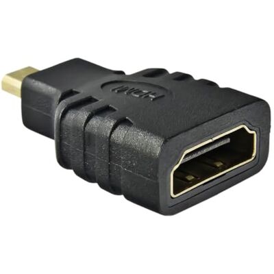 AKYGA AK-AD-10 Adaptador de HDMI a Micro HDMI (Conector Hembra a Conector Macho 1.4a, Dorado) AKYGA AK-AD-10 Adaptador de HDMI a Micro HDMI (Conector Hembra a Conector Macho 1.4a, Dorado)