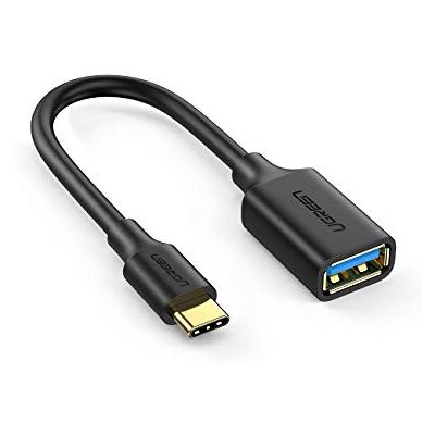 UGREEN Tipo-C USB 3.0 Convertidor Adaptador Negro 150 mm UGREEN Tipo-C USB 3.0 Convertidor Adaptador Negro 150 mm