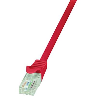 LogiLink Patch Cable Cat.6 U/UTP Econ Line, Rojo, 1,50 m LogiLink Patch Cable Cat.6 U/UTP Econ Line, Rojo, 1,50 m