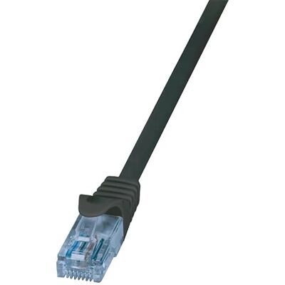 LogiLink Patch Cable Cat.6A 10GE Home U/UTP ECONLINE Black 2,00M LogiLink Patch Cable Cat.6A 10GE Home U/UTP ECONLINE Black 2,00M