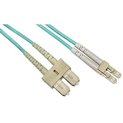 LINK Cable de Fibra óptica multimodo LSZH Duplex OM3 50/125, LC-SC, 0,5 m. LINK Cable de Fibra óptica multimodo LSZH Duplex OM3 50/125, LC-SC, 0,5 m.