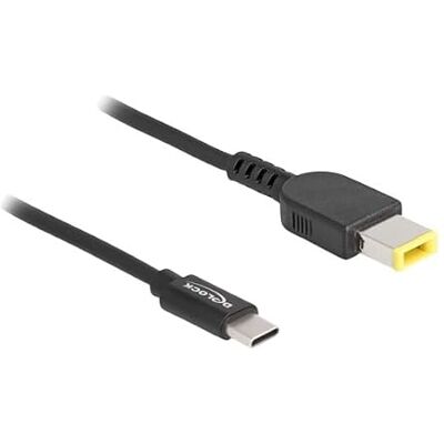DeLOCK Cable de Carga para portátiles USB Type-Câ„¢ Macho a Lenovo 11,0 x 4,5 mm Macho Marca DeLOCK Cable de Carga para portátiles USB Type-Câ„¢ Macho a Lenovo 11,0 x 4,5 mm Macho Marca