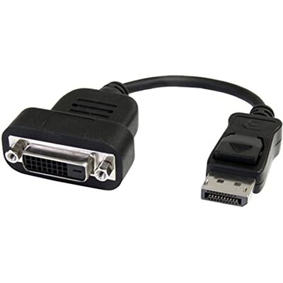 StarTech Adaptador Activo DisplayPort a DVI-D, 1920x1200 (DP2DVIS) StarTech Adaptador Activo DisplayPort a DVI-D, 1920x1200 (DP2DVIS)