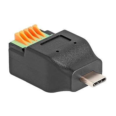 DeLOCK 66456 Adaptador de USB Type-C(TM) 2.0 macho a bloque de terminales con pulsador DeLOCK 66456 Adaptador de USB Type-C(TM) 2.0 macho a bloque de terminales con pulsador