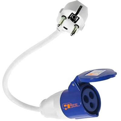 Dragon Convertidor de Caravana de Red Europea de 230 V, Cable Fly, Adaptador de Enchufe Europeo de 2 Pines 16 A a 3 Pines 16 A, Cable de Conexión de Fuente de Alimentación Dragon Convertidor de Caravana de Red Europea de 230 V, Cable Fly, Adaptador de Enchufe Europeo de 2 Pines 16 A a 3 Pines 16 A, Cable de Conexión de Fuente de Alimentación