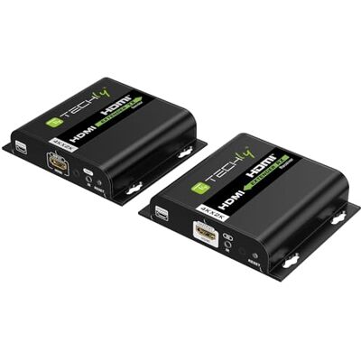 Techly Extensor HDMI Over IP 4 K @ 30 Hz en cable Cat.6 hasta 120 m negro Techly Extensor HDMI Over IP 4 K @ 30 Hz en cable Cat.6 hasta 120 m negro