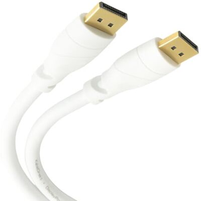 KabelDirekt – Cable DisplayPort 8K y 4K – 3m – DP 1.4, 240Hz – blanco Cable DisplayPort 1.4 – 8K@60Hz, 4K y hasta 240Hz – para PC, portátiles y monitores gaming, HBR3 KabelDirekt – Cable DisplayPort 8K y 4K – 3m – DP 1.4, 240Hz – blanco Cable DisplayPort 1.4 – 8K@60Hz, 4K y hasta 240Hz – para PC, portátiles y monitores gaming, HBR3