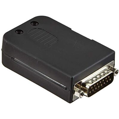 DeLOCK Adaptador Sub-D15 Macho a Bloque Terminal con Carcasa. DeLOCK Adaptador Sub-D15 Macho a Bloque Terminal con Carcasa.